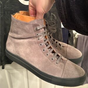 Outclass Suede High Top Sneaker